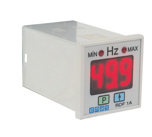 RD Serisi 8 Pin'li 230VAC 1CO 5A (rezistif) Dijital Frekansmetre Panelmetre